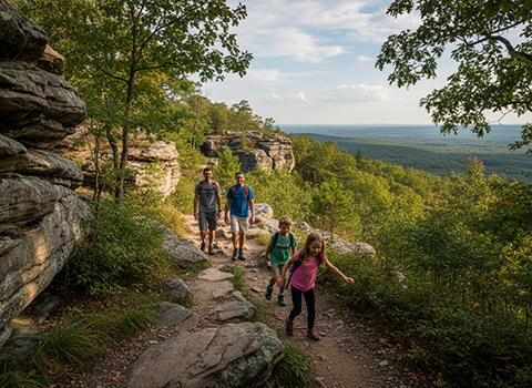 ARocks State Park King & Queen Seat Trail